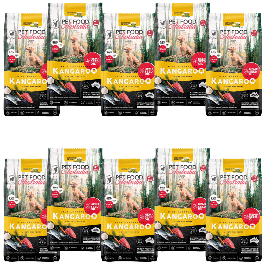 Kangaroo & Ocean Fish Dry Food (Bundle)