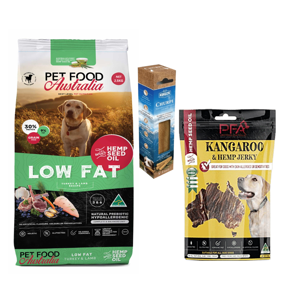 Low-Fat Dry Food Starter Bundle