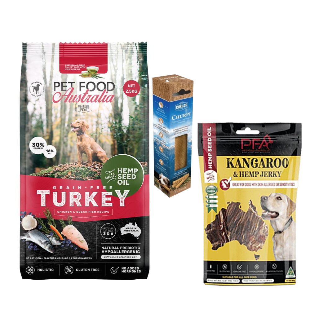 Turkey Dry Food Starter Bundle